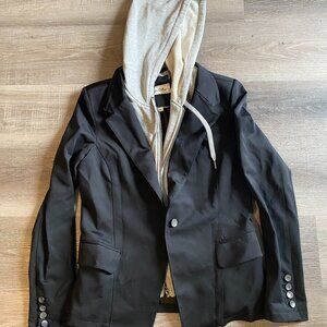 Black Blazer with removable dickey (S)